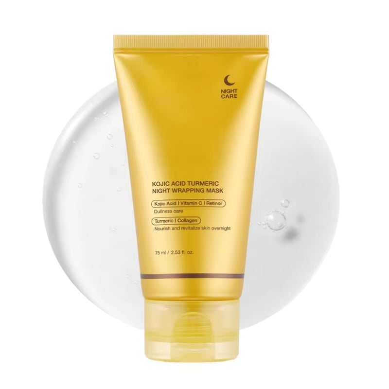 75Ml Face Care Wrapping Peel off Mask Moisturizing Brighten Hydrating Smooth Face Firming Skin Care Mask with Brush