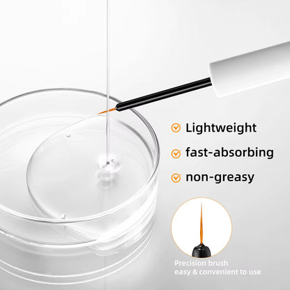 Custom Logo Multi-Peptides Complex Deeply Conditions Improves Lash Elasticity Reduce Breakage and Fallout Peptide Eyelash Serum